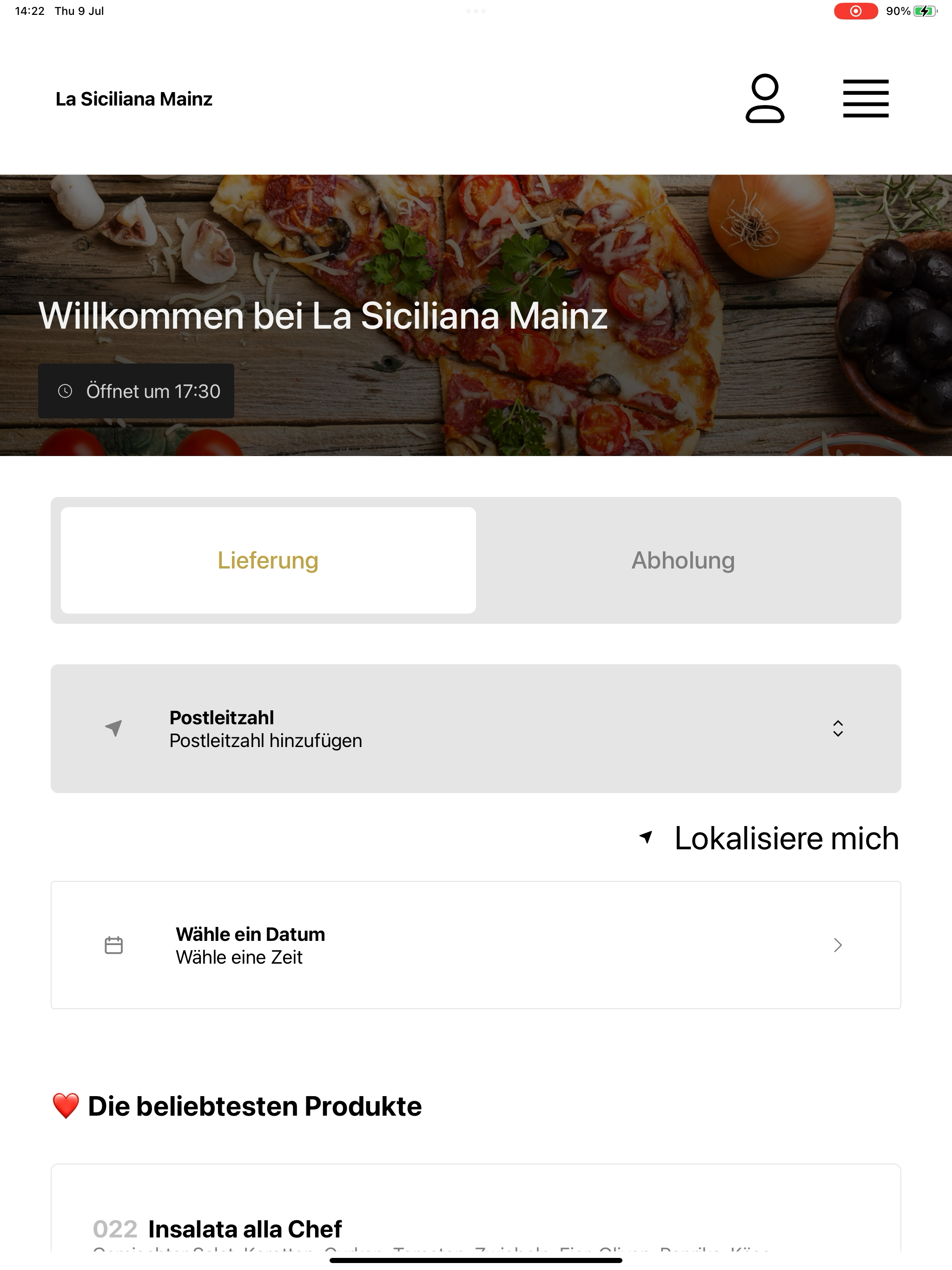 La Siciliana Mainz screenshot 13