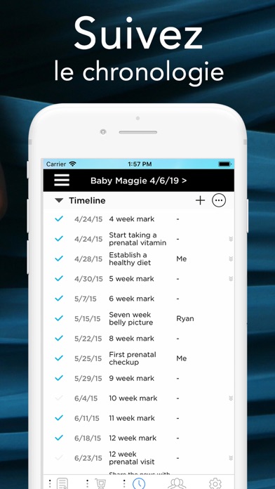 Screenshot #3 pour My Pregnancy Organizer