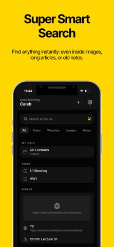 Superlist: Remember Everything iPhone screenshot