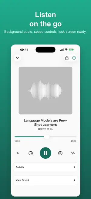 Paper2Pod: research to podcast screenshot 1
