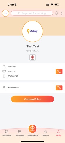 iDelivery Vendor screenshot
