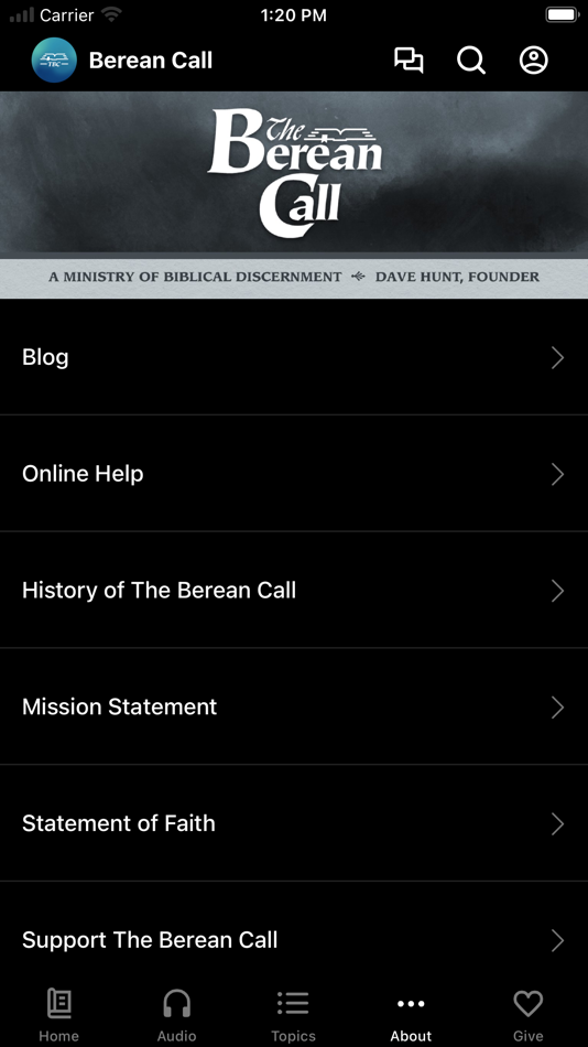 #4. The Berean Call (iOS) 由: The Berean Call