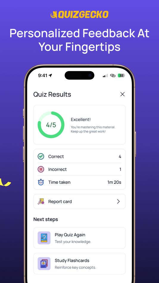 #8. Quizgecko: AI Flashcards (iOS) 由: Quizgecko