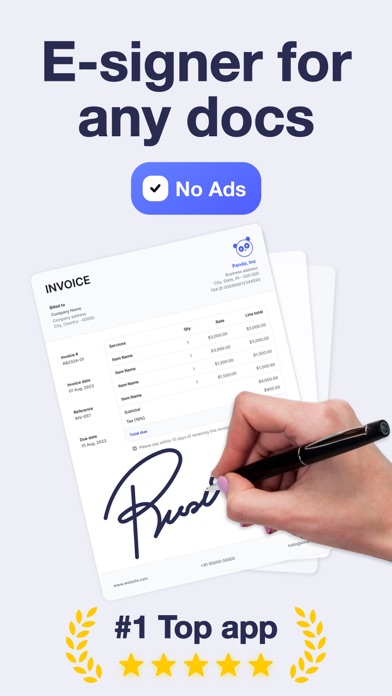 eSign: Signature Maker, Editor Screenshot