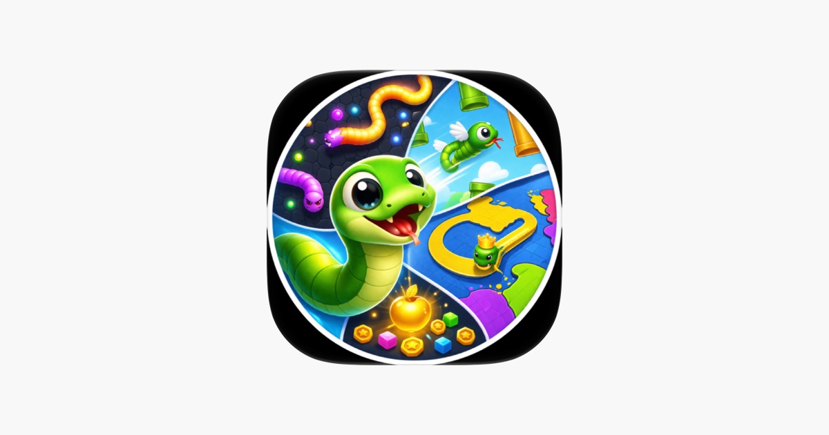 ‎Snake Game: Mini Games App - App Store