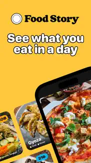 food story: daily food diary iphone screenshot 1