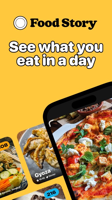 Food Story: Daily food diary Screenshot