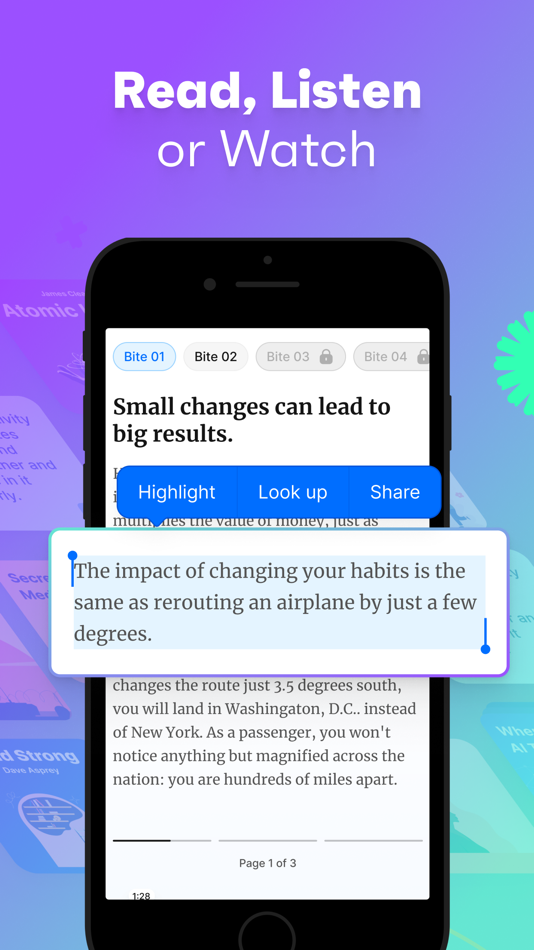 #4. Bitely: Audible Book Summaries (iOS) 由: Bitely