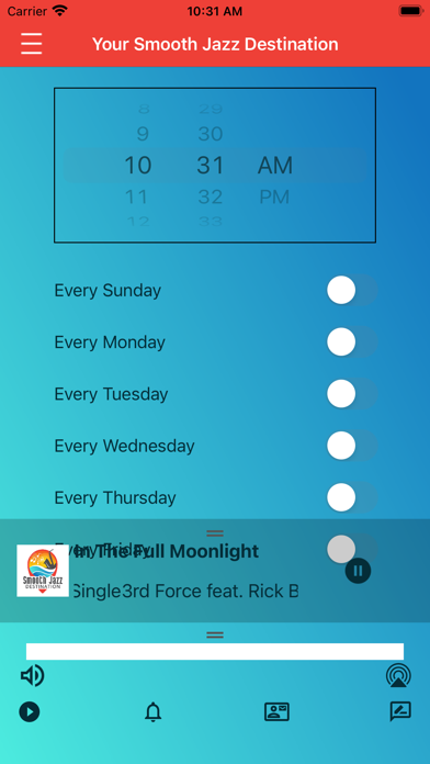 Smooth Jazz Destination iPhone screenshot 4 - Entertainment app