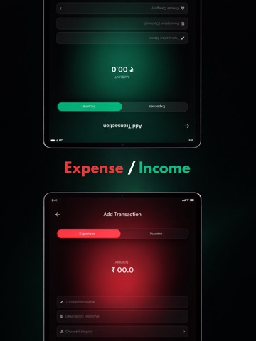Fin AI: Finance Tracker iPad screenshot