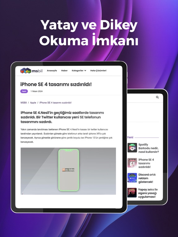 Screenshot #5 pour MSBil - Teknoloji Haberleri