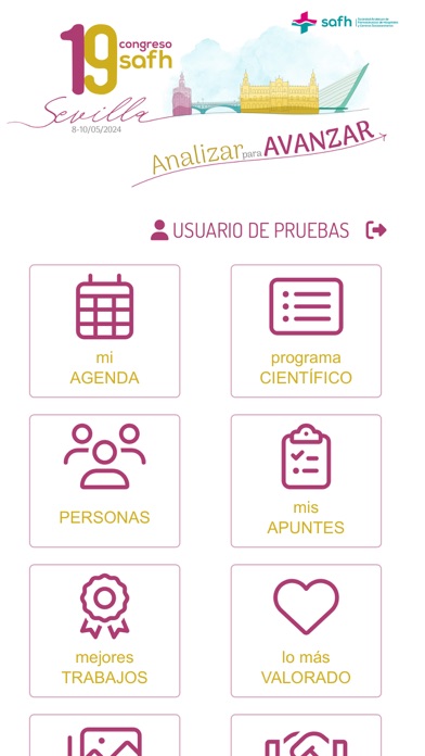 Congreso SAFH Screenshot