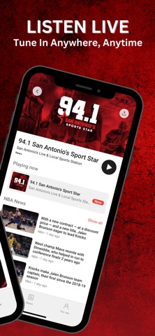 94.1 San Antonio's Sports Star iPhone screenshot