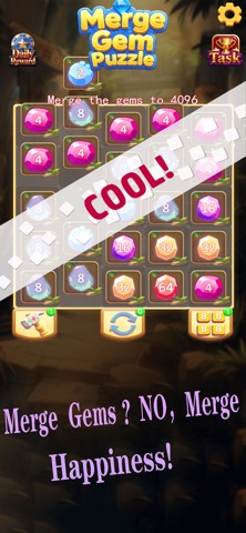MergeGem Puzzle screenshot