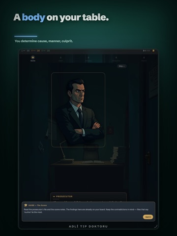 Forensic Doctor: Crime Scene iPad screenshot