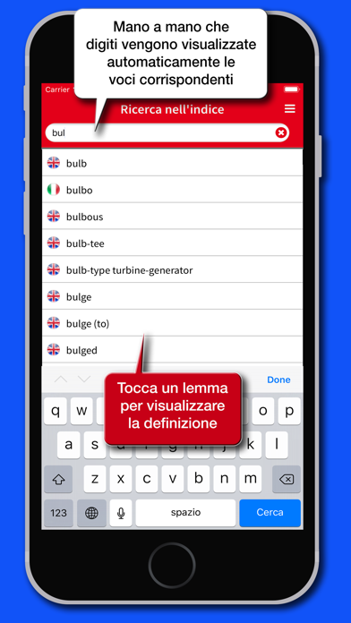 Screenshot #2 pour Dizionario Tecnico Marolli