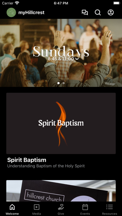 myHillcrest TN iPhone screenshot 1 - Lifestyle app