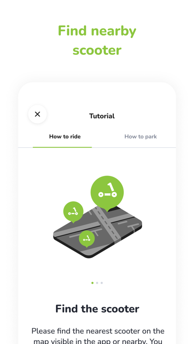Ridex - Scooter Rental Screenshot