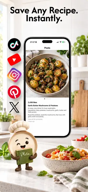Plate: Recipe Keeper & Pantry screenshot 1