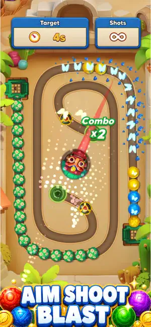 Marble Shooter: Zuma Blast screenshot 2