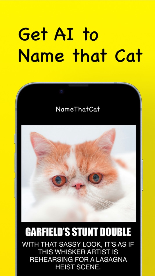 #1. NameThatCat - AI Cat Names (iOS) 由: AI Digital, LLC