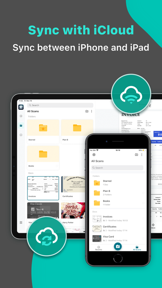 #7. ScanGo - PDF Document Scanner (iOS) 由: Beesoft Apps