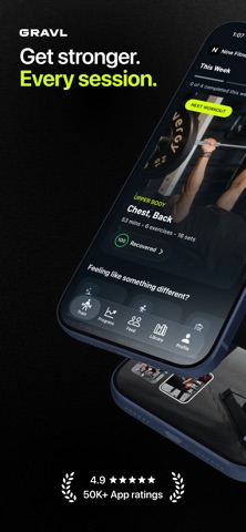 Gravl: AI Personal Trainer App Store screenshot 1