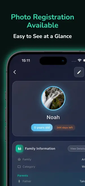 LittleLog - Kids Birthday screenshot 2