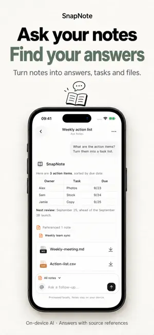 SnapNote: Offline AI Scanner screenshot 2