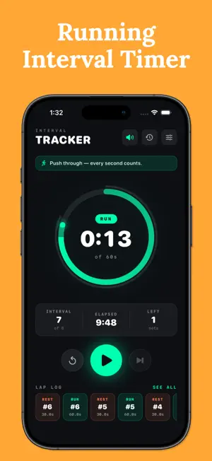 Running Interval Timer & HIIT screenshot 2