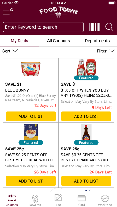 Houston Food Town Screenshot