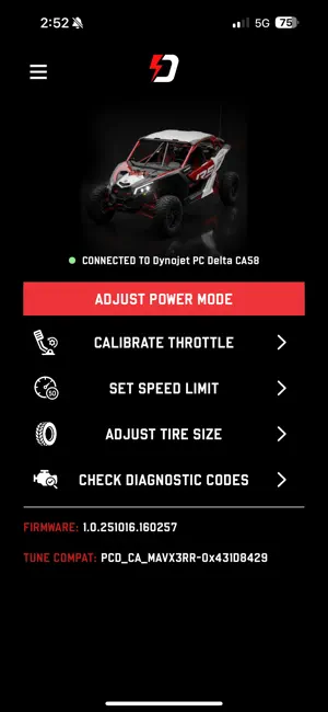 Power Commander Delta screenshot 1