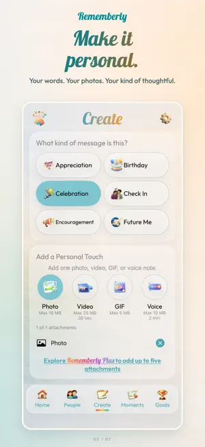Rememberly: People & Reminders screenshot 3