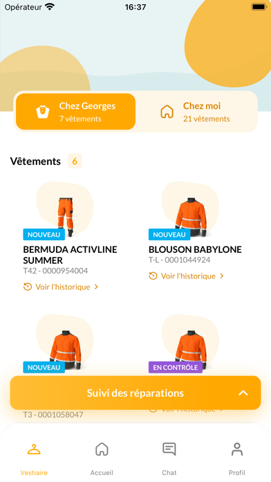 myGeorges Screenshot