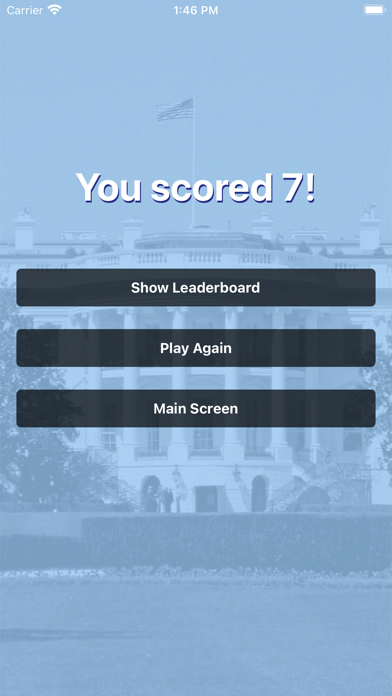 Presidential Elections Game Screenshot