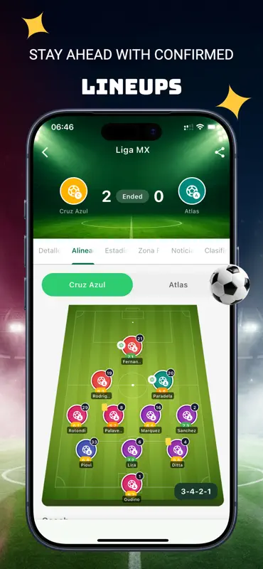 FutMX: Fútbol en Vivo screenshot 3 of 7