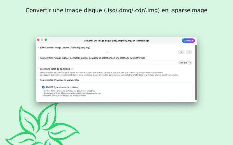 Screenshot #3 pour Disk Image Converter