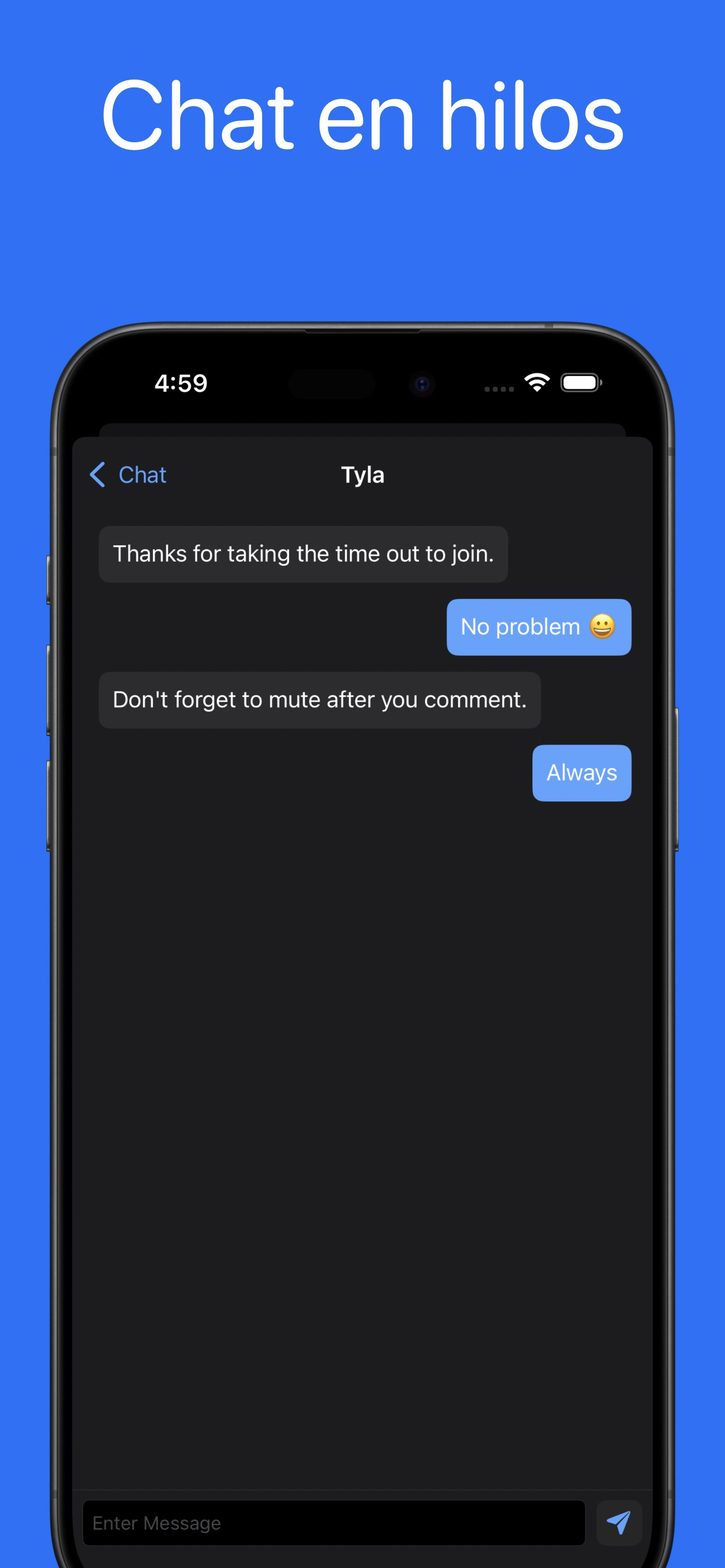 Participante app alt. de Zoom