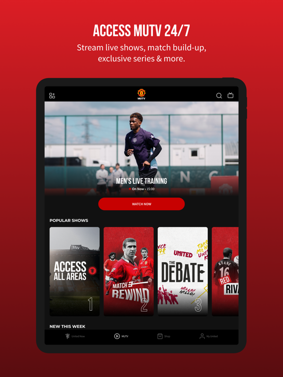 Screenshot #4 pour Manchester United Official App