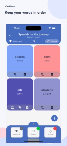 effectLang: Flashcards Screenshot 5 of 6