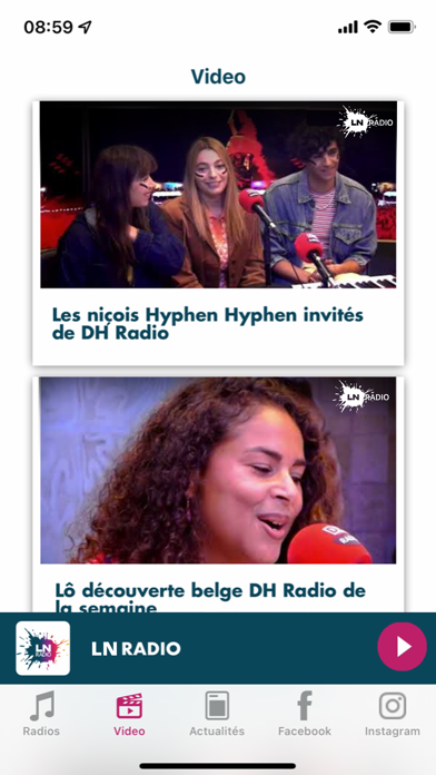 LNRadio BE Screenshot