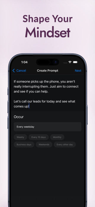 Wiseday: Mentor Yourself Screenshot 3 of 6