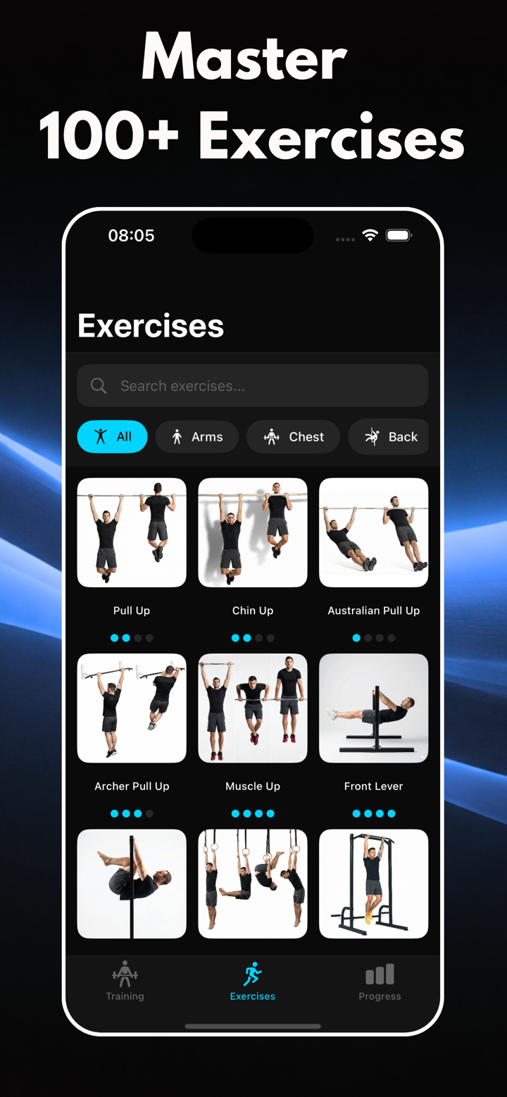 Calisthenics: CaliFit screenshot 2
