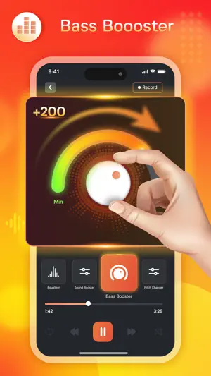 Sonic Equalizer: Bass Booster screenshot 4