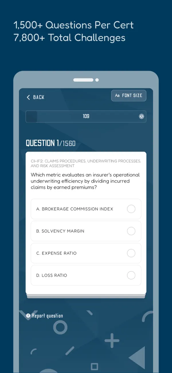 Screenshot #3 pour CII Insurance Prep: with AI