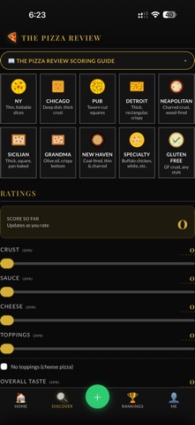 The Pizza Review screenshot