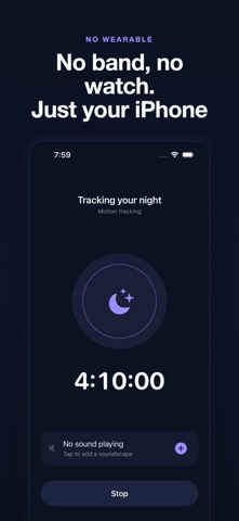 Rested: Sleep Tracker & Coach Screenshot 2 of 6