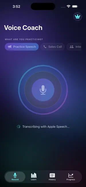 AI Meeting and Voice Coach screenshot 1
