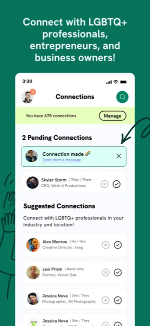 Hey Famm: LGBTQ+ Networking screenshot 4
