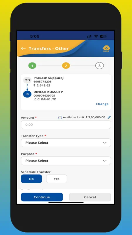 IndSMART IndianBank Mobile App screenshot 8 of 9